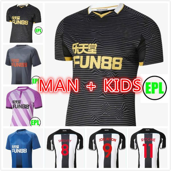 

21 22 nufc soccer jerseys home united shelvey wilson 2021 2022 camisetas joelinton shearer football shirt almiron ritchie gayle lewis lascel, Black;yellow