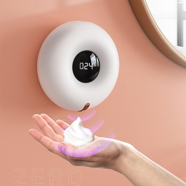

liquid soap dispenser cute automatic white luxury nordic design shampoo hand sanatizer seifenspender bathroom storage