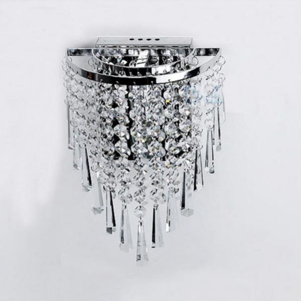 

wall lamp crystal luxury light chandelier for living room bathroom home indoor lighting decoration bulb not included