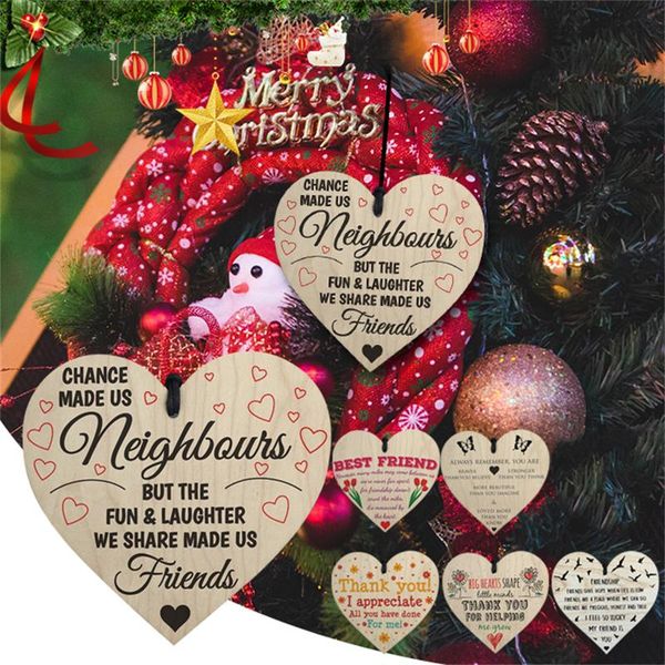 

decorative objects & figurines wooden lettering painted love shape to hang tags arts and crafts pendant printing tag christmas tree