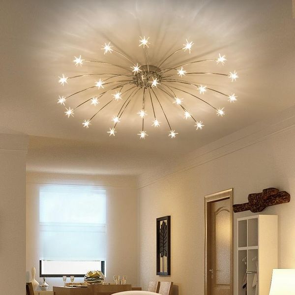 

modern led ceiling lights ice flower glass bedroom kitchen children room ceiling lamps designer lighting fixtures