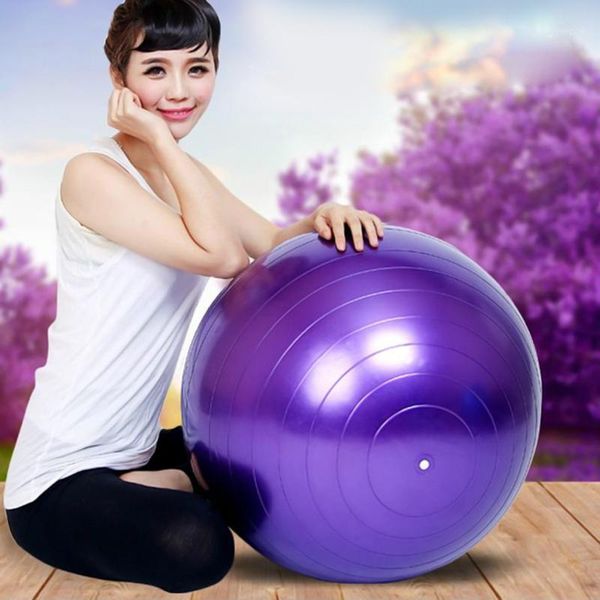 

yoga balls wholesale-exercise gym fitness ball aerobic abdominal 65 cm md4861