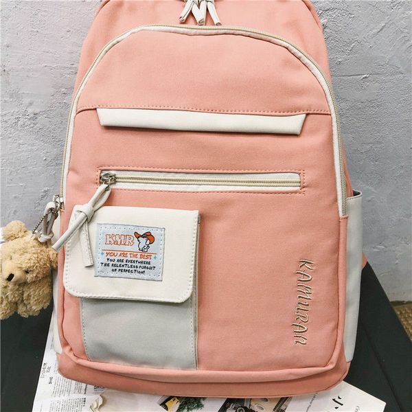 

teenage backpacks school bag for girls teen middle high school back pack women oxford large capacity patchwork bagpack female
