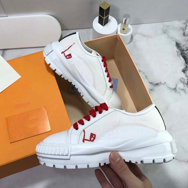 

wedge platform casual strap shoe for woman designers shoes women sneakers womens fashion pairs outdoor oblique technology trainers with box, Black