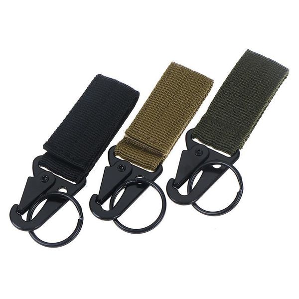 

molle attach belt clip webbing backpack strap quickdraw clasp outdoor carabiner camp water bottle hanger tactical hol jllhdp