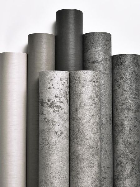 

wallpapers self-adhesive wallpaper clothing store gray nordic industrial wind wall sticker decorative bedroom room cement