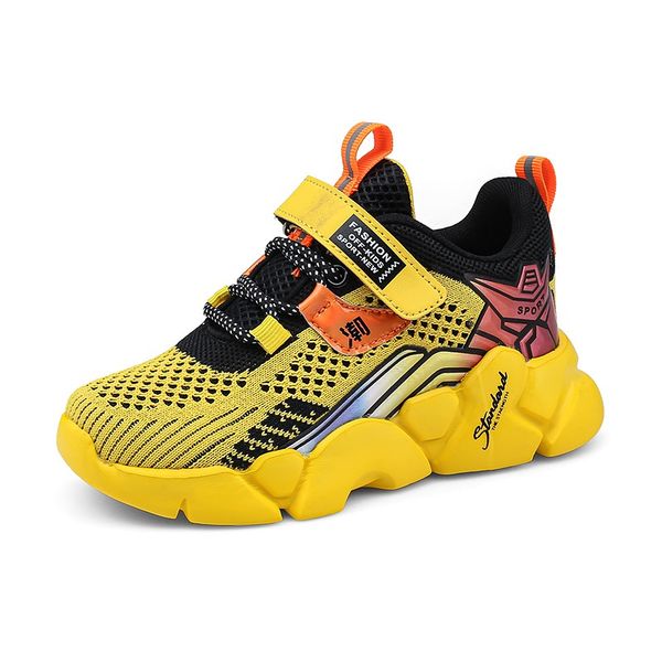 

2021 sneakers boys shoes kids sport shoes lightweight boys casual school trainers children brand breathable shoes 213, Black