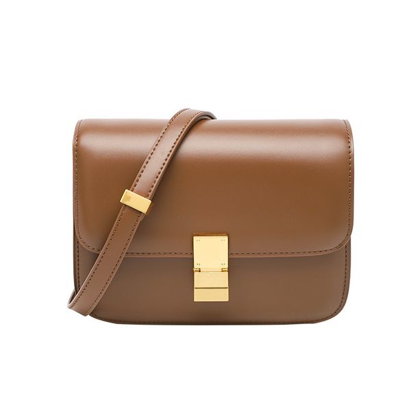 

design s fashion one shoulder messenger caramel take goods tofu lock bag