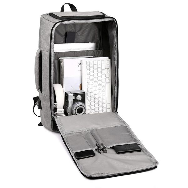

backpack 36-55l men 15.6 inch lapusb charge mochila male waterproof backbag large capacity school travel bags