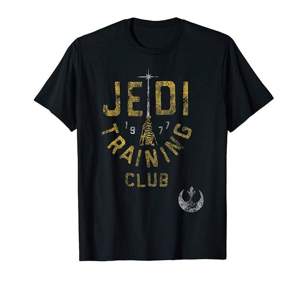 

men's t-shirts jedi training club t-shirt, White;black
