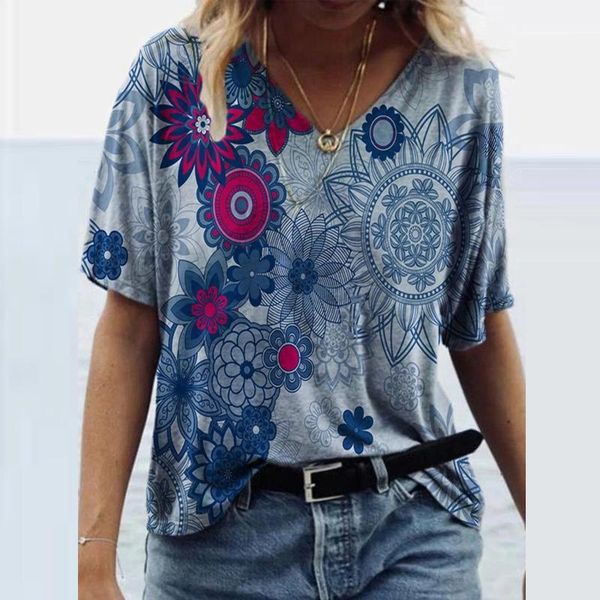 

women's t-shirt vintage woman tshirts women summer printed short sleeve crew-neck casual tee graphic t shirts mujer camisetas, White