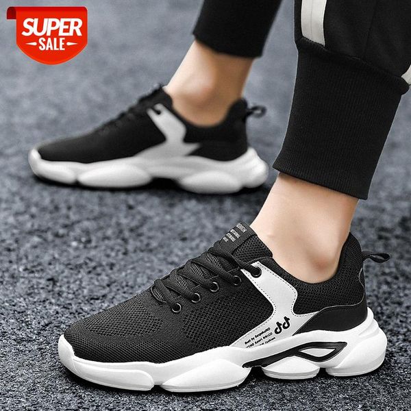 

men's shoes spring breathable casual sports korean version of the trend mesh vibrato tide #kn4e