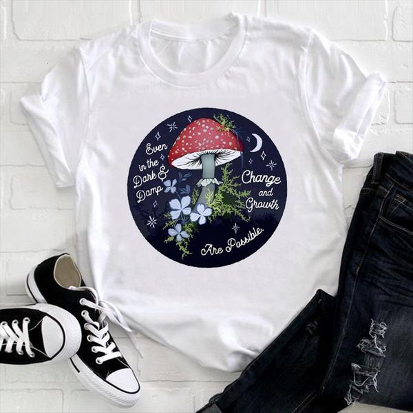 

beautiful night printing cute 90s women t shirt spring fashion clothes print tee ladies graphic, White