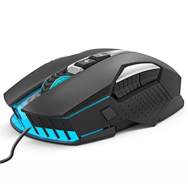 

wired mouse dpi adjustable optical gaming mouse rgb light computer lapmice q1jf