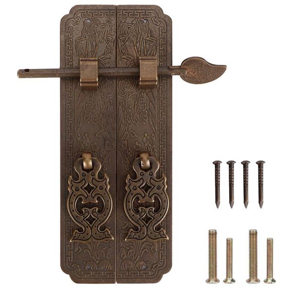 

handles & pulls door kit chinese style antique copper gate pull handle furniture hardwares beautiful practical