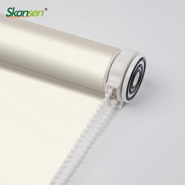 

blinds skansen sunscreen fabric fine thread sun-shading heat insulation window for living anti uv protection roller shade