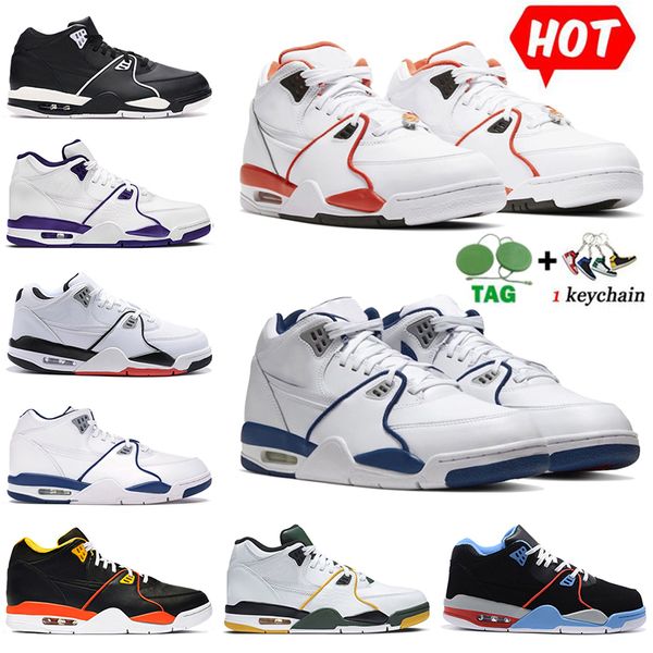

authentic 2022 with socks mens flight 89 basketball shoes raygun white off court purple true blue rucker park black 89s team red trainers sn