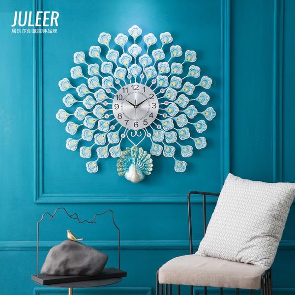 

nordic creative wall clock luxury art living room digital large quartz silent wall clock reloj de pared home decor db60bg