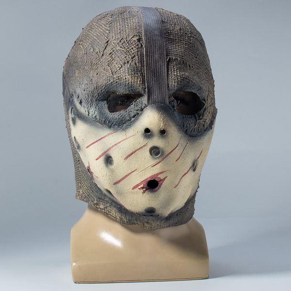 

2021 halloween mosaic samurai mask headgear prom party costume prop