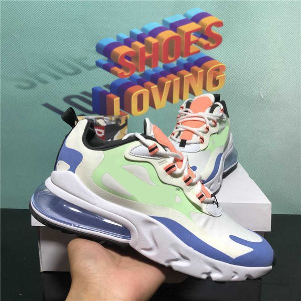 

mesh 270 react men women sport running shoes breathable cactus trails eng bauhaus 27c blue mens cushion sports trainers sneakers