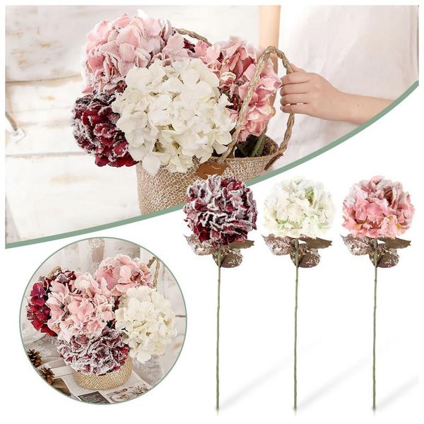 

decorative flowers & wreaths artificial leaves plant branches festival wedding home party decoration fake christmas