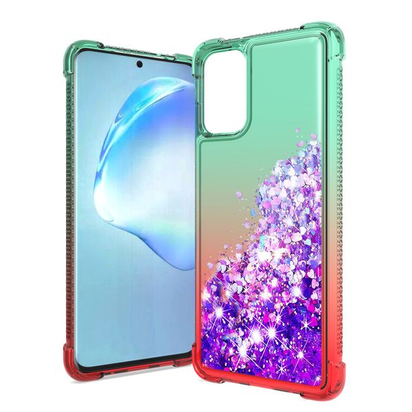 

360 protect luxury designer bling crystal liquid glitter anti shock phone case for iphone 12 pro max