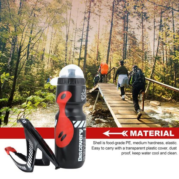 

water bottles & cages 650mi bike bottle portable outdoor suitable for hiking sports use bicycle holder