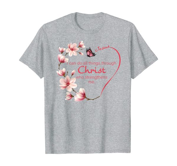 

philippians 4:13 gifts women mom her wife daughter butterfly t-shirt, White;black