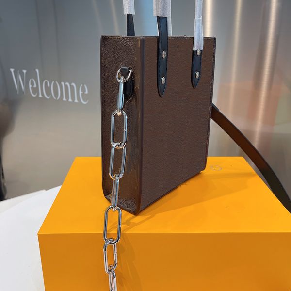 

cross body totes bag designer bags high-quality handbags genuine leather luxury evening party satchels business occasions 2 colors square si
