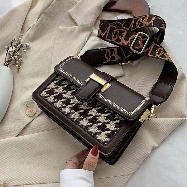 

evening bags woolen design square bag women pu leather handbags elegant women's brand shoulder ladies fashion messenger