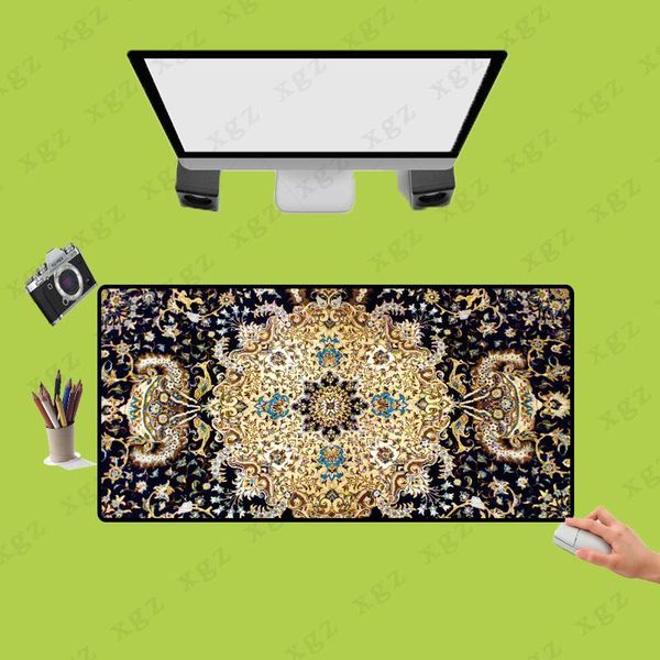

mouse pads & wrist rests xgz selling product persian carpet pad locking edge speed edition, suitable for dota cs go mat large size