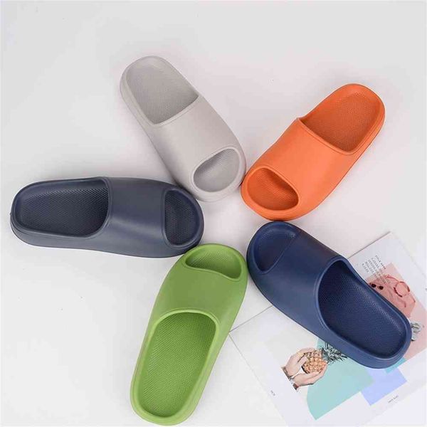 

wholesale men women fashion house slippers clogs indoor bathroom slides soft home floor hole solid ladies beach shoes, Black