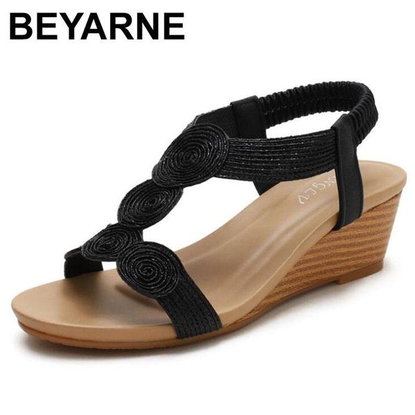 

beyarnesell summer fashion roman boots high-girls sandals kids gladiator sandals toddler child girls high qualit, Black