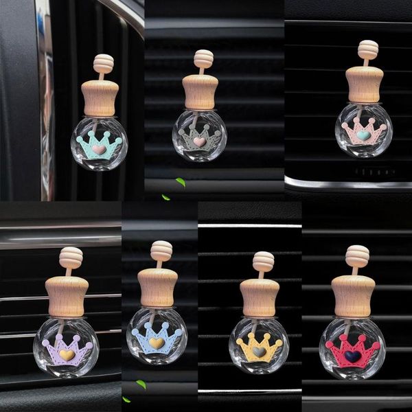 

car air freshener 8ml vent fragrance scented diffuser empty bottle women k0af