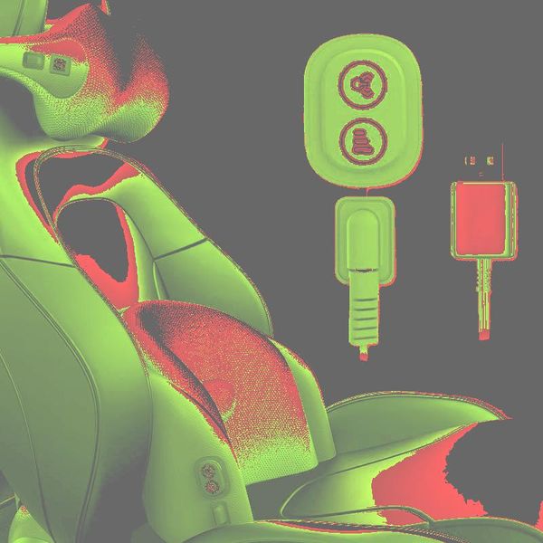 

seat cushions car massage neck support pillow office back headrest simulation human travel home