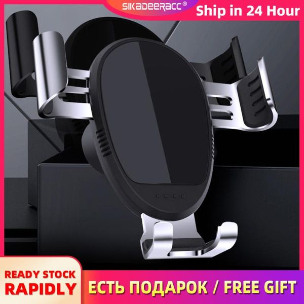 

cell phone mounts & holders car holder air vent support for 11 pro max gravity clip multifunction rotation accessories stand mount st