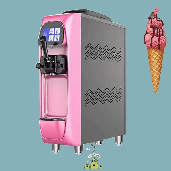 

ice cream making machine single head smart touch screen deskmini soft 110v/220v