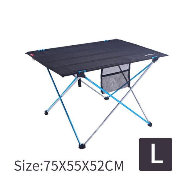 

travel portable foldable table camping outdoor furniture computer bed tables picnic aluminium alloy ultra light folding desk