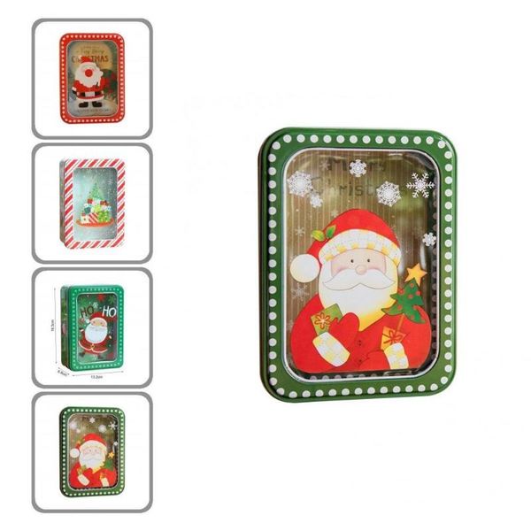 

gift wrap cookies tin adorable cartoon snowmen packaging chocolate case useful