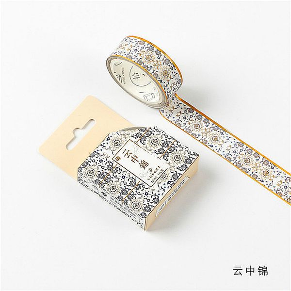 

3Pieces/Lot A Reel of Chinese Style Washi Tape Paper Planner Masking Tape Adhesive Tapes Creative Color Stickers Decorative Stationery 2016