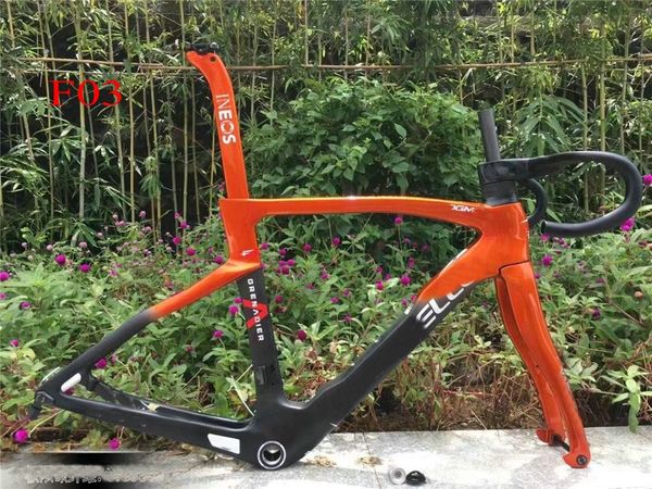 

11.11 t1100 1k f f12 f14 carbon frame full carbon fiber road bike frames bicycle frameset + most handlebar bb68
