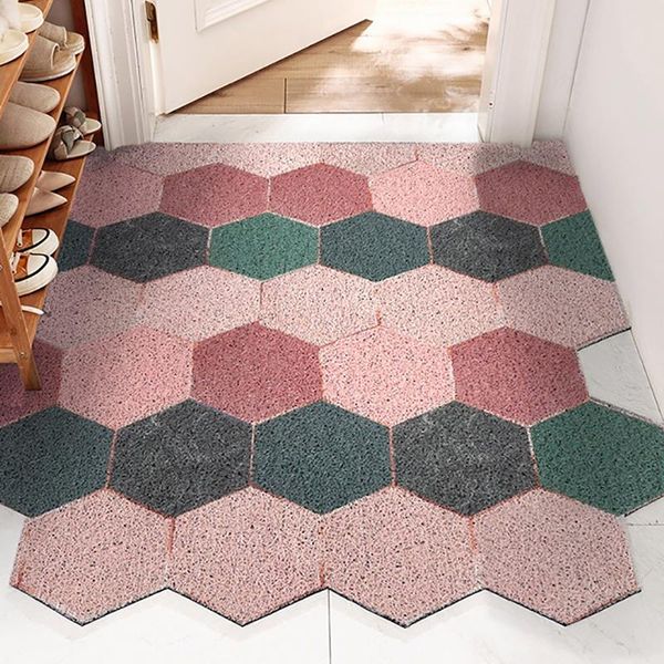 

carpets door mat carpet hallway bedroom living room balcony porch entrance doormat dust removal waterproof non-slip silk loop