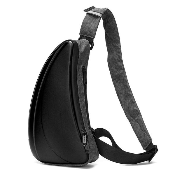 

sling bag crossbody bag shoulder backpack waterproof travel chest usb port casual daypack men's chest