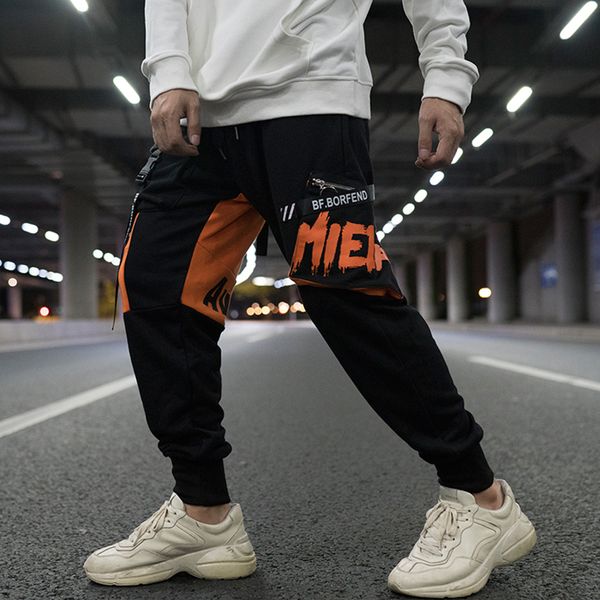 

harajaco 2021 new decal sweatpants men running every day fcb3, Black