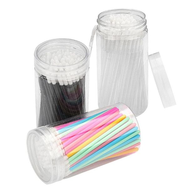 

eyebrow tools & stencils 094e 100pcs/set disposable lip brushes make up brush lipstick gloss wands applicator tool makeup cosmetic beauty ki