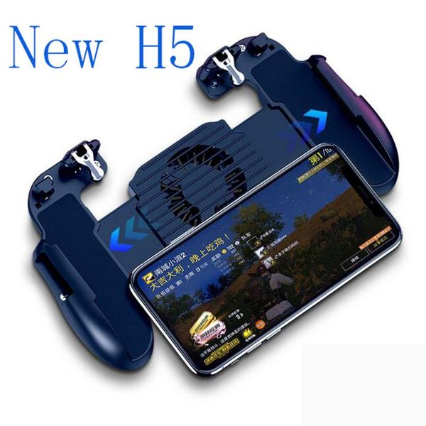 

mobile game controller gamepad with power bank and cooling fan button for game mobile phone cooler, optimized feel#g30