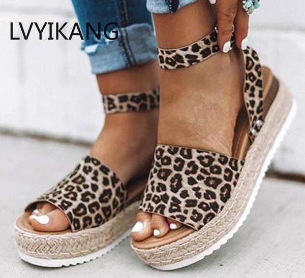 

dress shoes women summer sandals ladies vintage pu leather wedge woman chunky mid heels peep toe zapatos de mujer sandalias d33025, Black