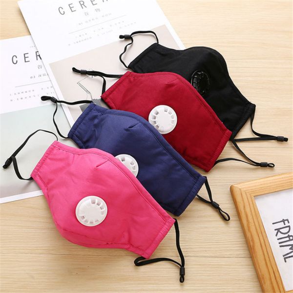 

face cotton mask with breathing vae, four layer for preventing haze and dust