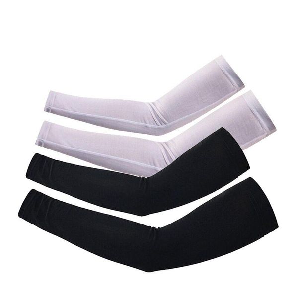 

elbow & knee pads bicycle sleeve mountain bike arm guard outdoor sun protection running beach protective, Black;gray