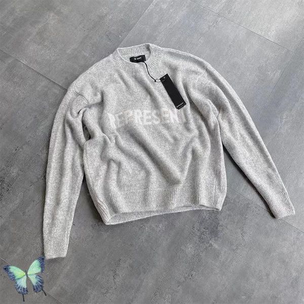 

men's sweaters men women letter logo jacquard knitted sweater, White;black